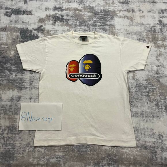 Authentic Bape 2000's Conquest Tee M - Picture 1 of 7